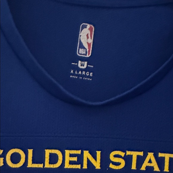 NBA Tops - NBA Royal Blue Jersey with Yellow Script